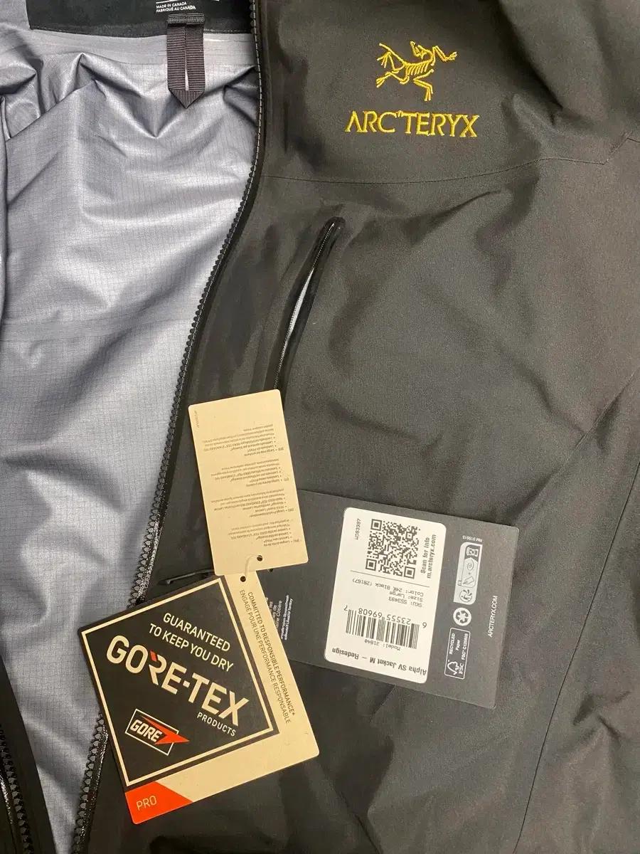 아크테릭스 알파 SV 24K 25FW 신상 L ,XL