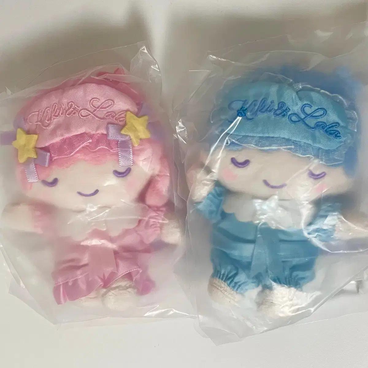 산리오 리틀트윈스타 마스코트 컬렉션 드리밍 키키 라라 누이 인형