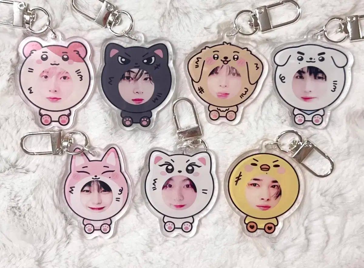 엔하이픈 앤팀 키링 아크릴키링