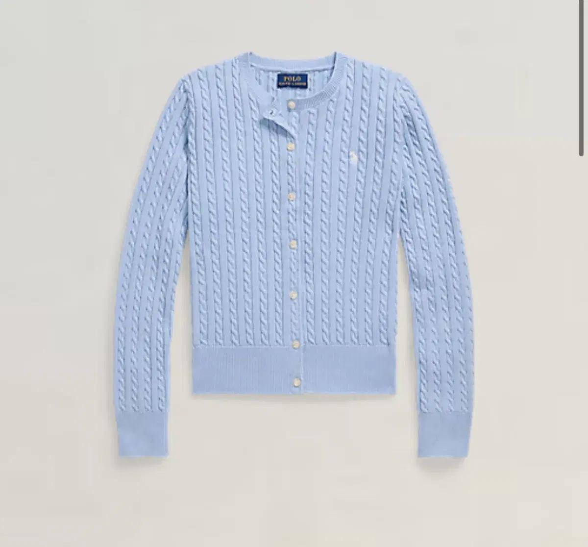 폴로걸즈가디건 XL