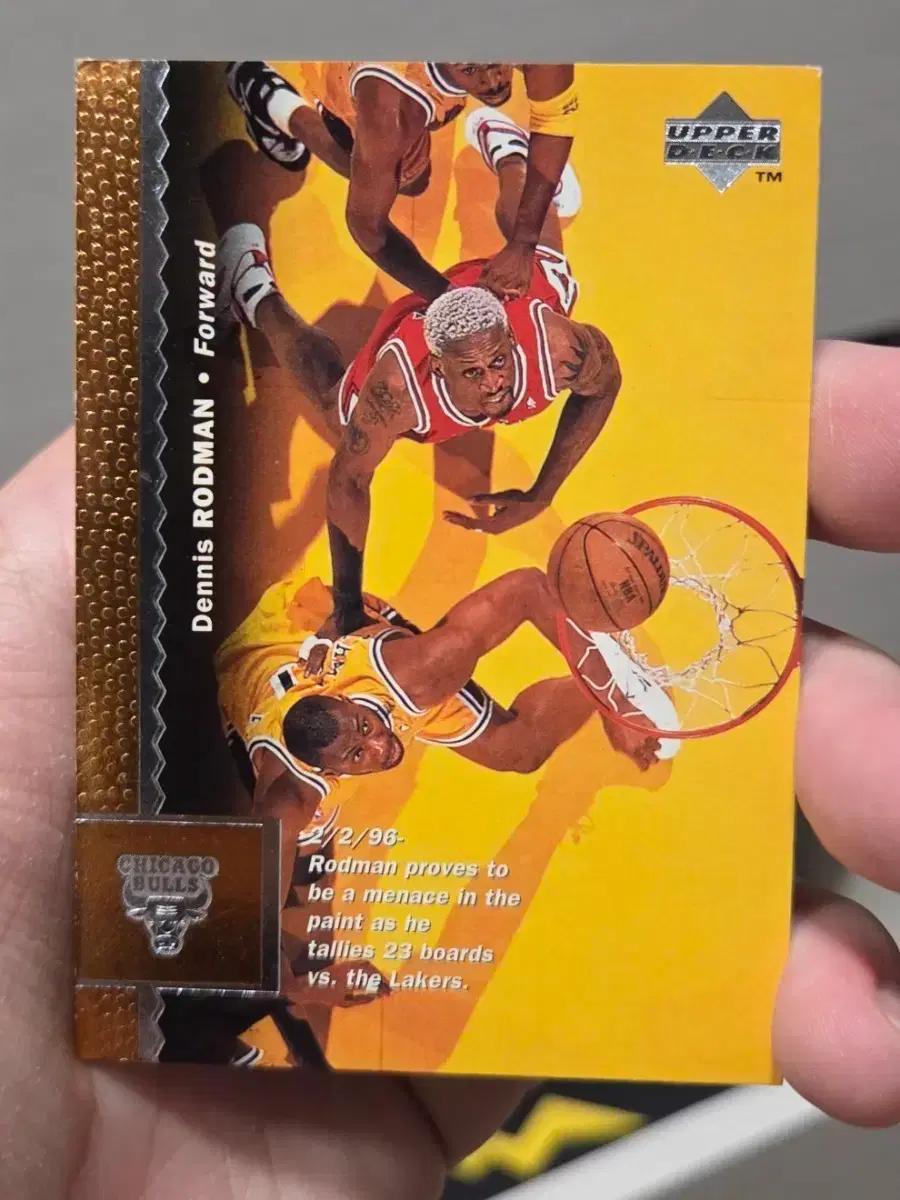 NBA카드 어퍼덱 데니스 로드맨 UPPERDECK 19
