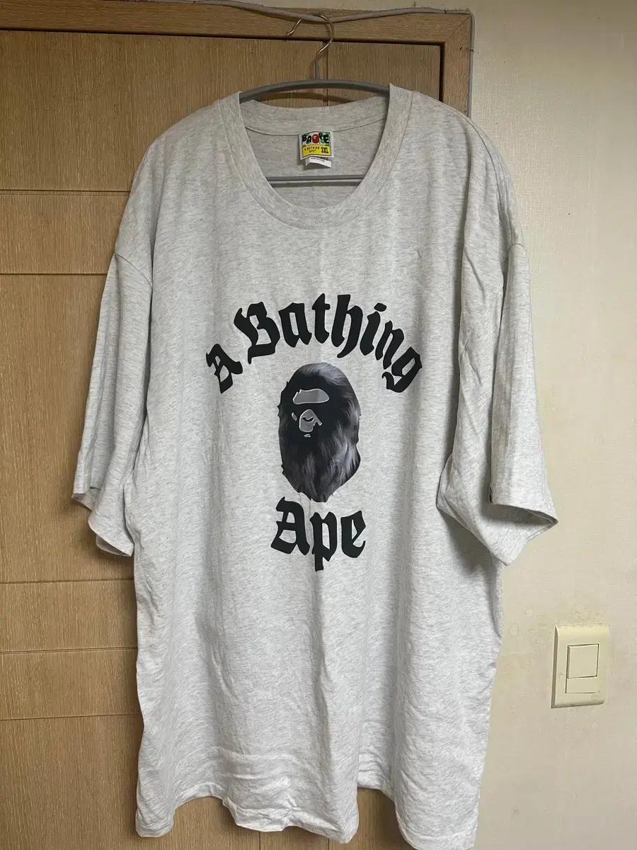 베이프 릴렉스드 컬리지 티셔츠 3xl