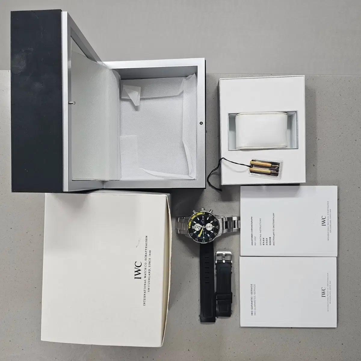 IWC 아쿠아타이머 크로노그래프 풀세트