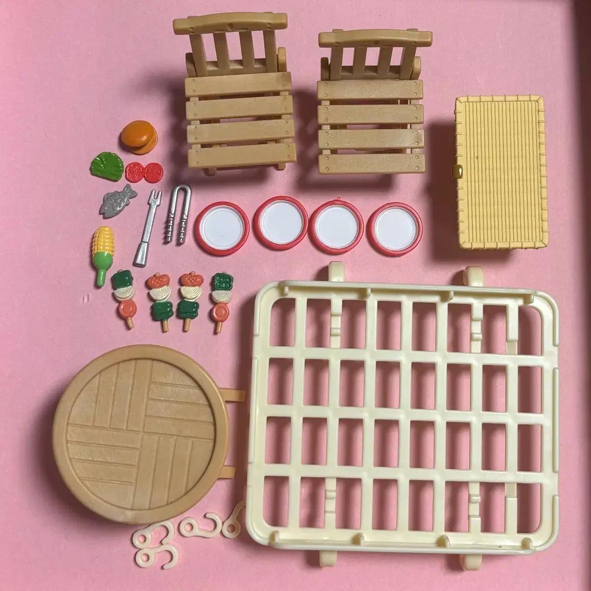 실바니안 바베큐 캠핑 세트 소품 판매 양도