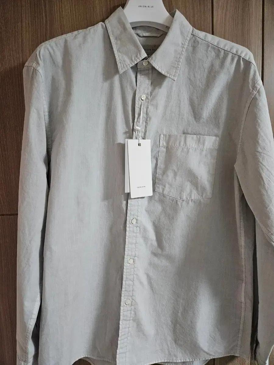 유니온블루 셔츠 DYED LAUNDRY SHIRT HEATHER GRAY