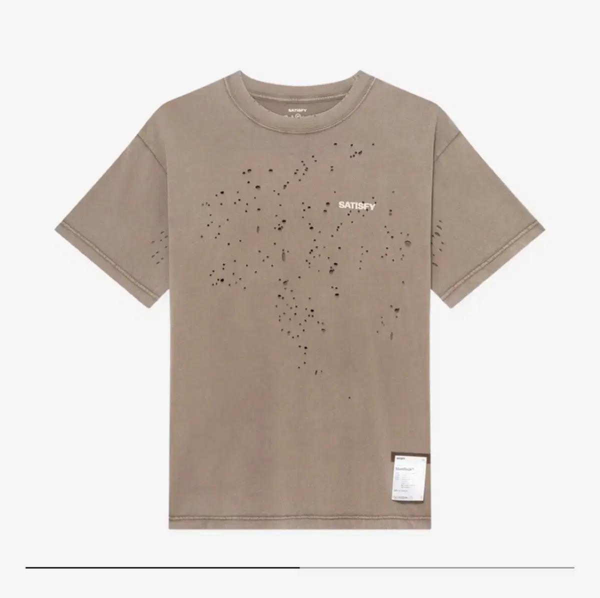 [Satisfy] 새상품/ 새티스파이 모스테크 티셔츠 에이지드 팔콘