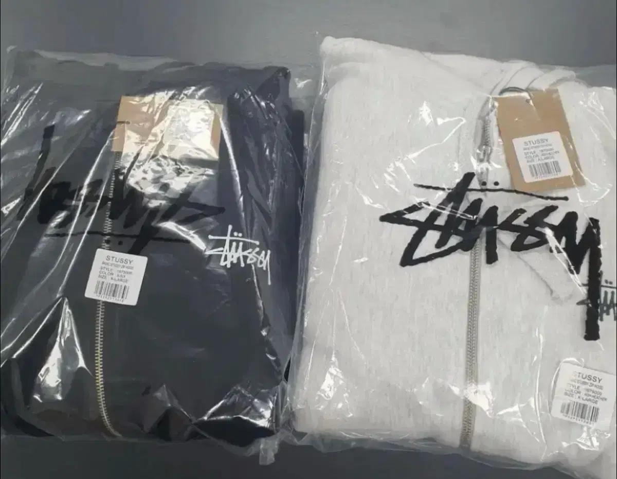 특가!  STUUSY 스투시 후드집업(애쉬헤더,그레이,블랙)(남녀공용