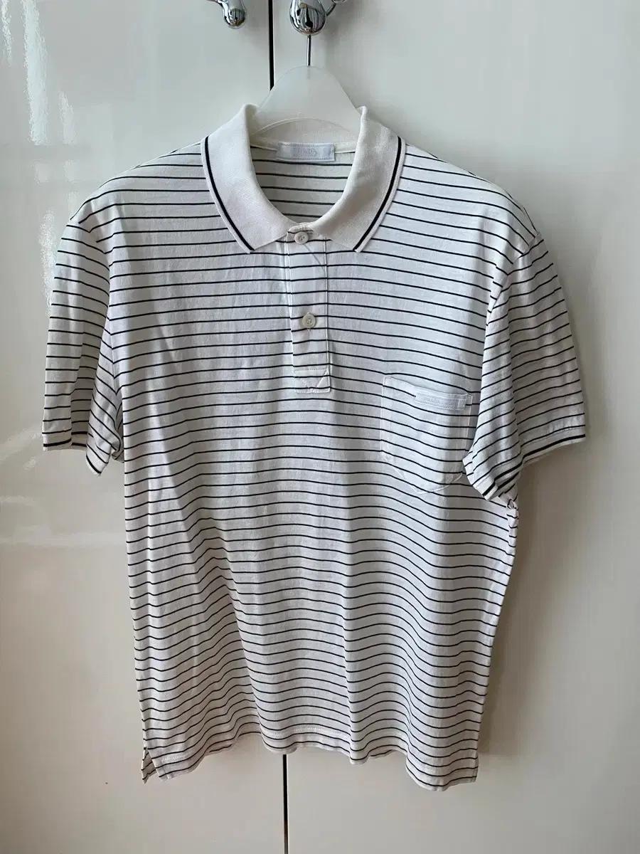 프라다 반팔 폴로 셔츠