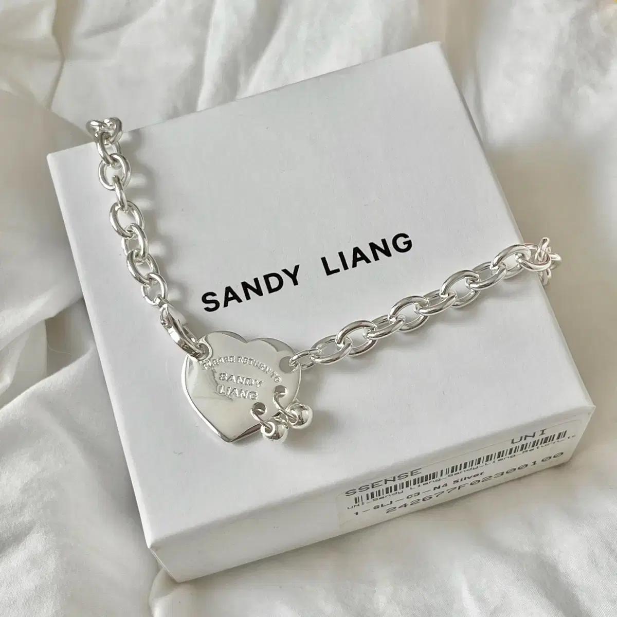 (새상품) 샌디 리앙 SANDY LIANG 목걸이 하트 리턴 투