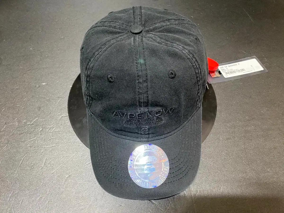 AAPE Now cap-black -25ss