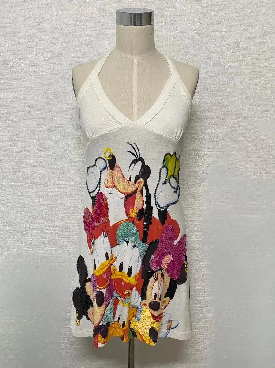 홀터넥 디즈니 원피스 / 여름원피스 바캉스룩 휴양지룩 신행룩 태국원피