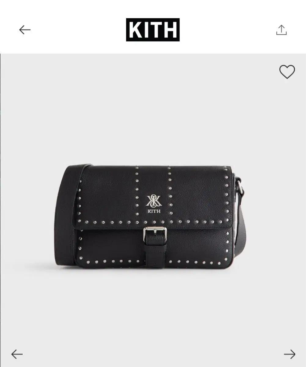 kith studded crossbody 키쓰 크로스바디