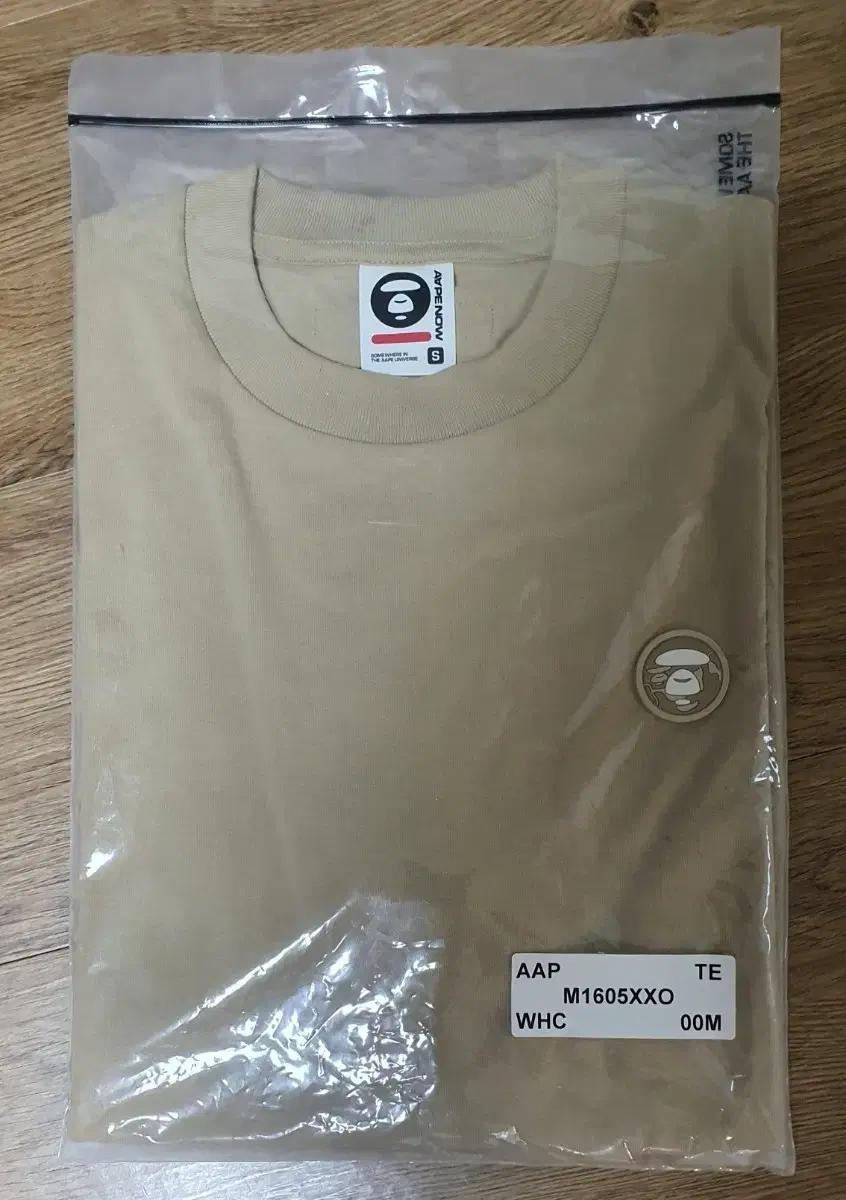 Aape 베이프 나우 티셔츠 베이지(카키) S 새상품