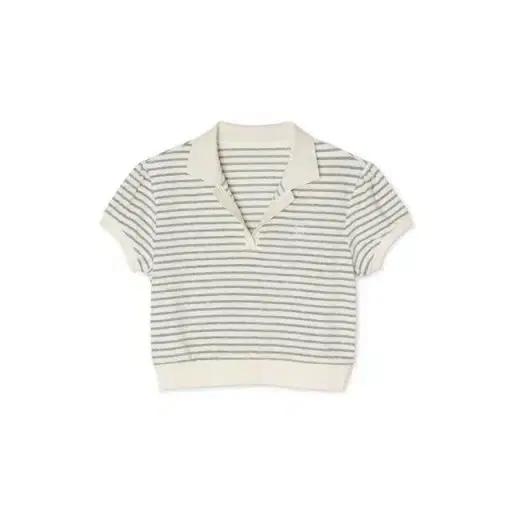 타낫 스트라이프 테리 티셔츠