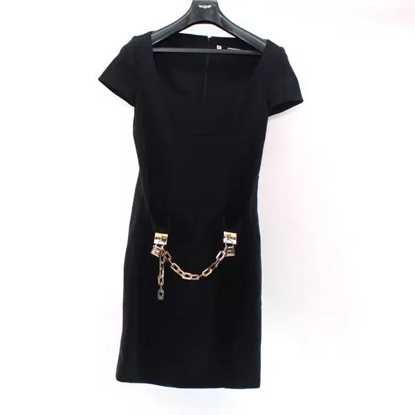 디스퀘어드2 B5642 여성40 울 스판 슬림핏 원피스 구스몰