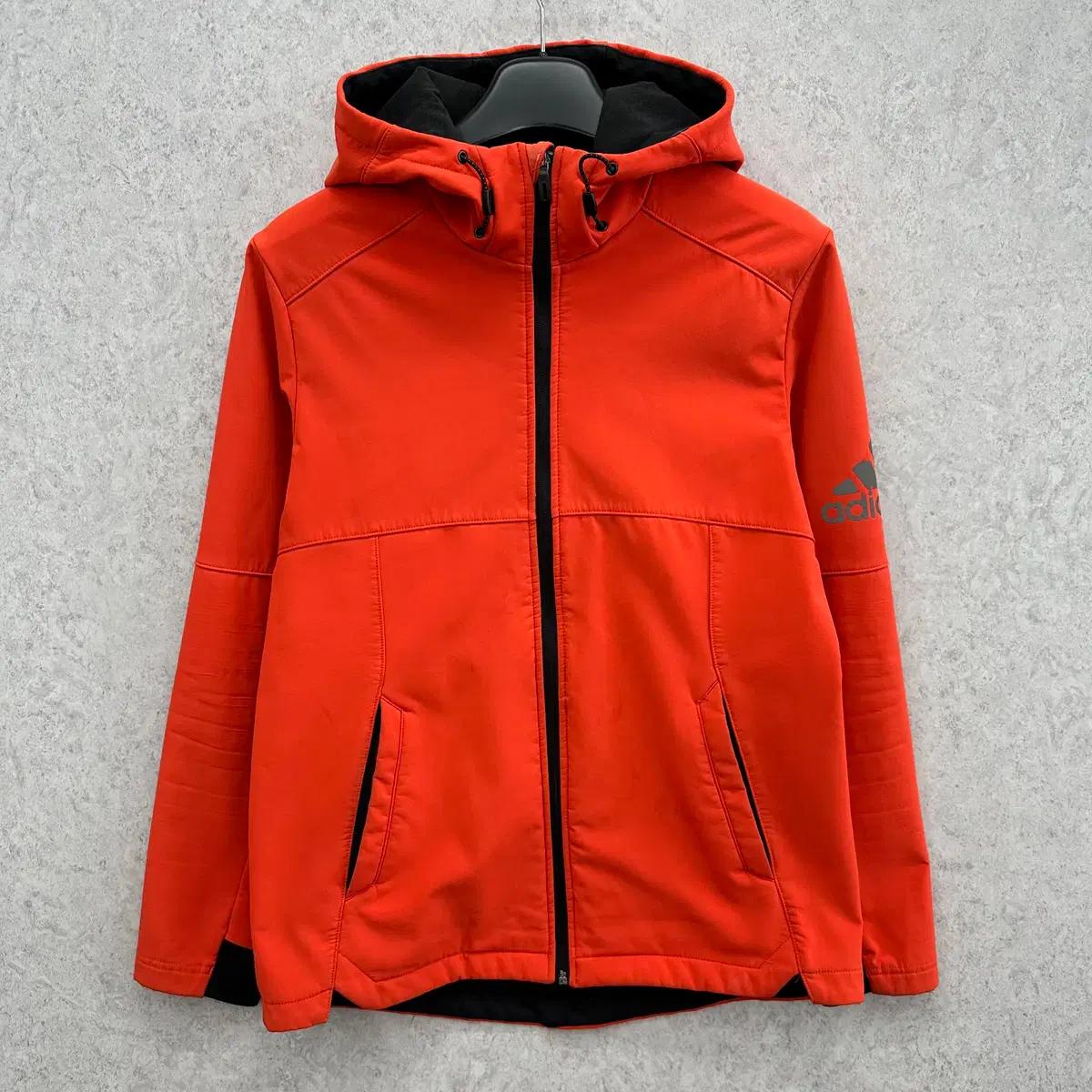 100 아디다스 남자 클라이밍마스톰 플리스 후드 자켓