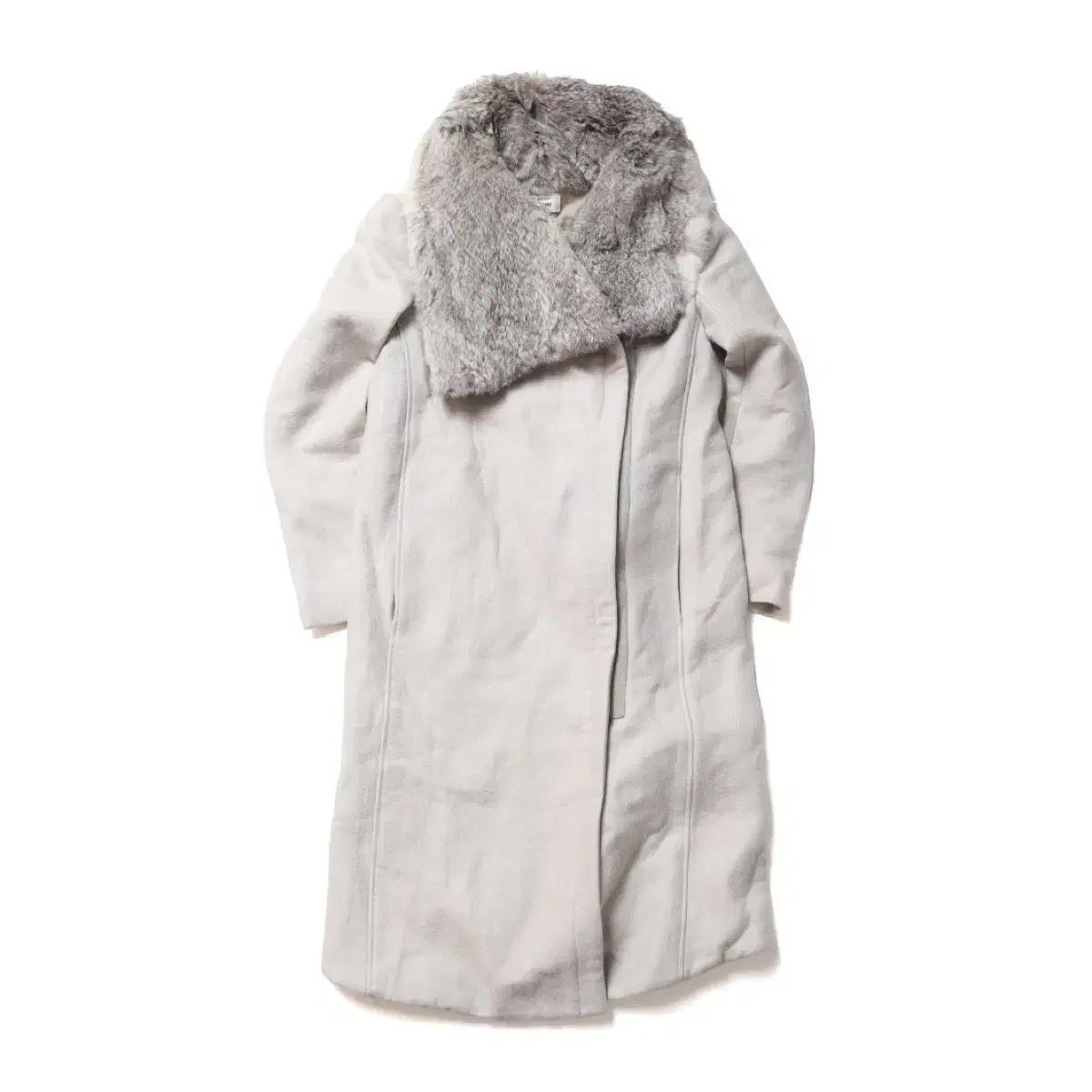 헬무트랭 Helmut Lang Rabbit Fur Coat
