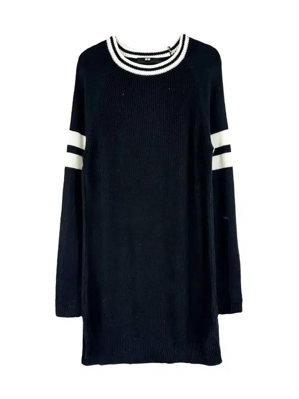 [M] UNIQLO 유니클로 니트원피스 블랙