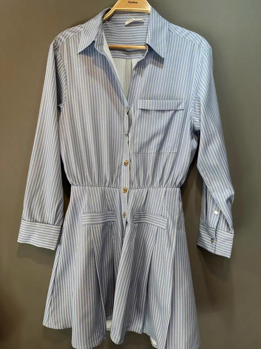 마쥬 스트라이프 원피스