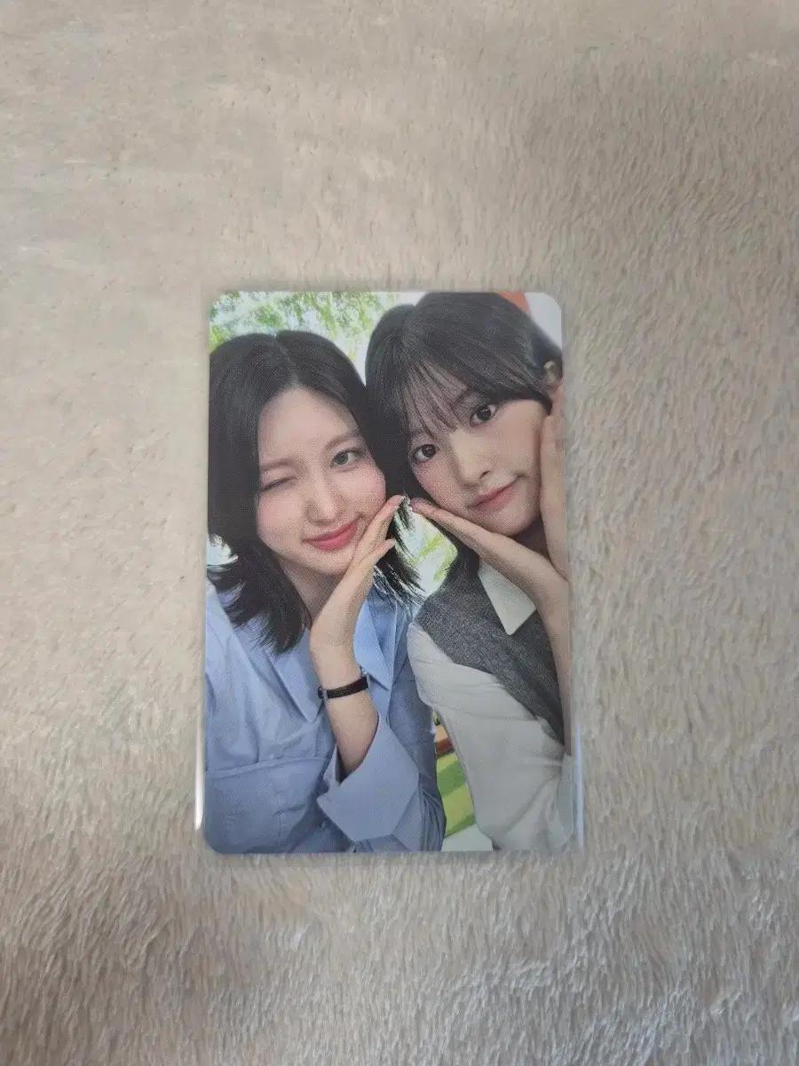 아이브 메거진 팬미팅 폴더즈 유닛 포카 판매 안유진 가을