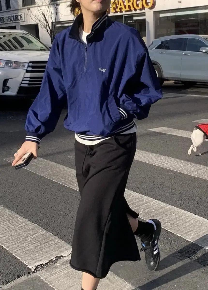 헤이그 라이트 아노락 블루