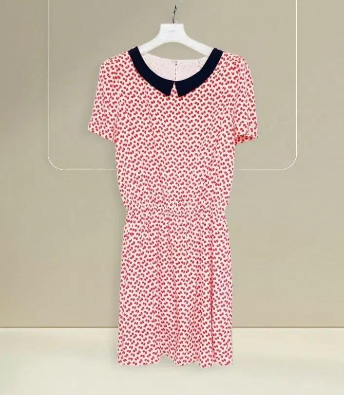 55 새상품 랩 LAP 원피스 반팔 55 여자 여성 여름 원피스 새제품