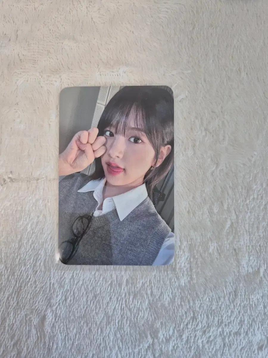 아이브 메거진 아이브 팬미팅 안유진 포카 판매 포카홀더
