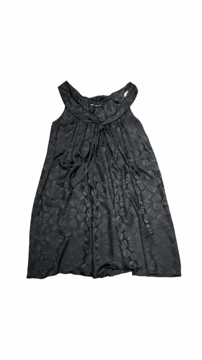 히스테릭 글래머 아카이브 음각 해골 프린팅 원피스