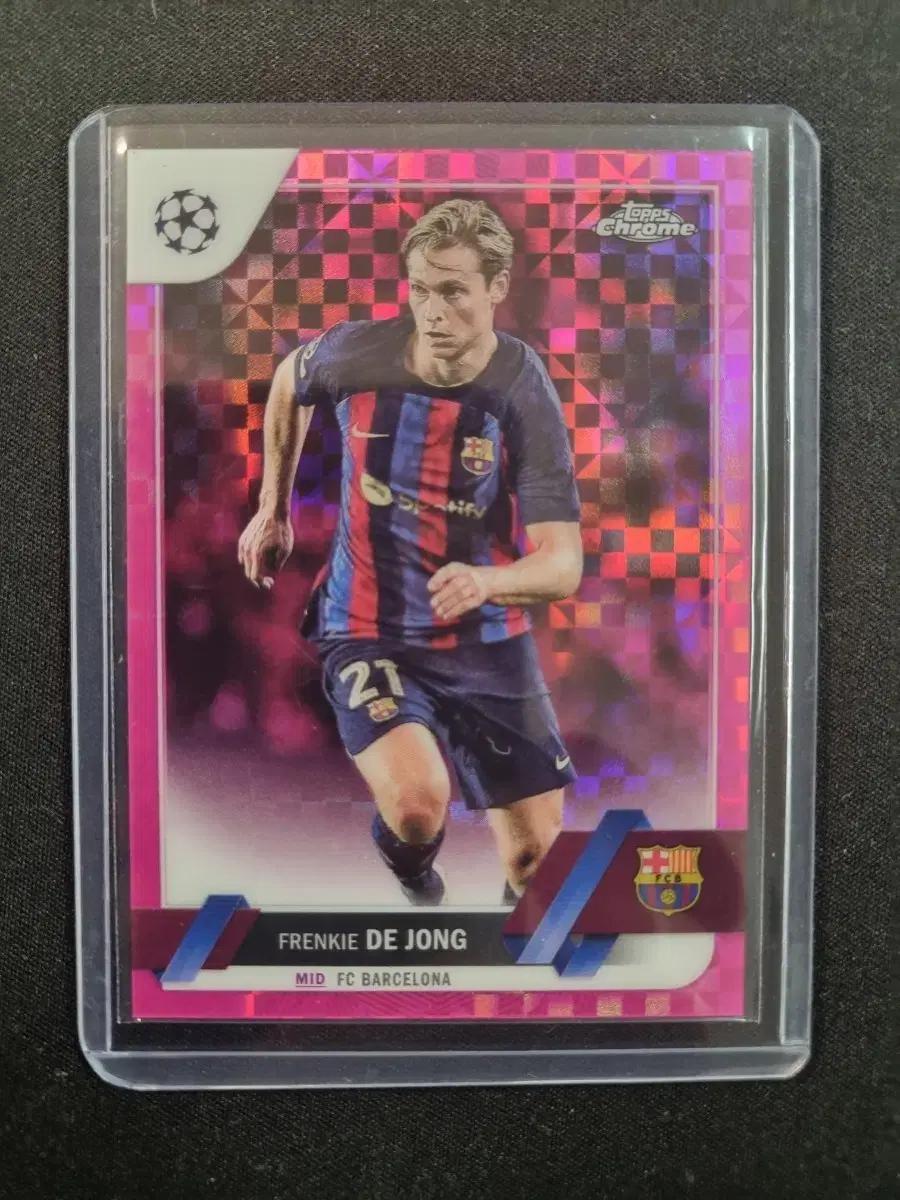 topps 프렝키 데 용 FC 바르셀로나 카드
