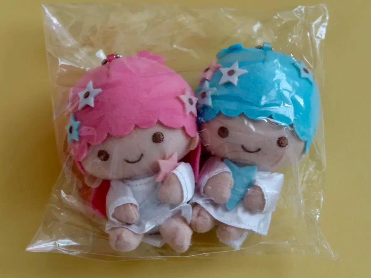 고전 산리오 리틀트윈스타 키키라라 인형 키링