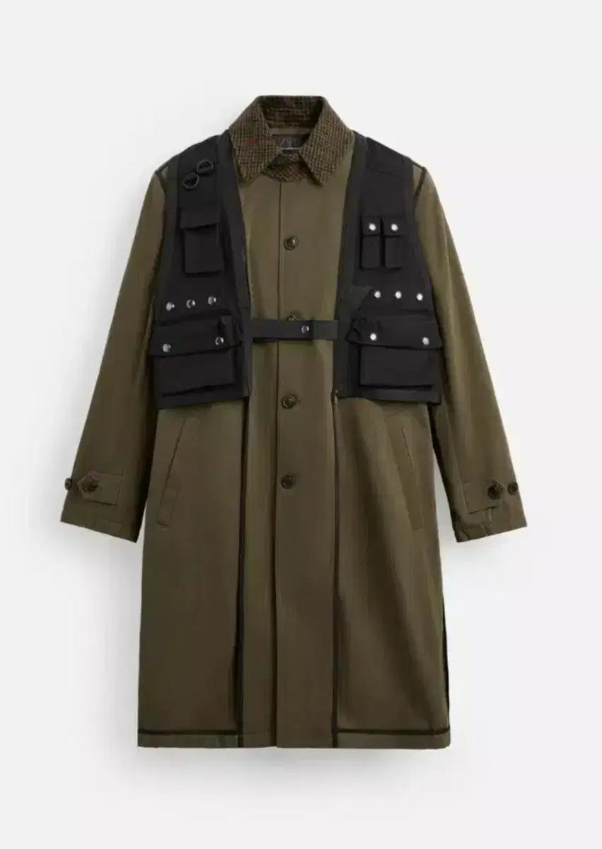 자라 앤더슨벨 코트 베스트 탈부착 트렌치 L/XL