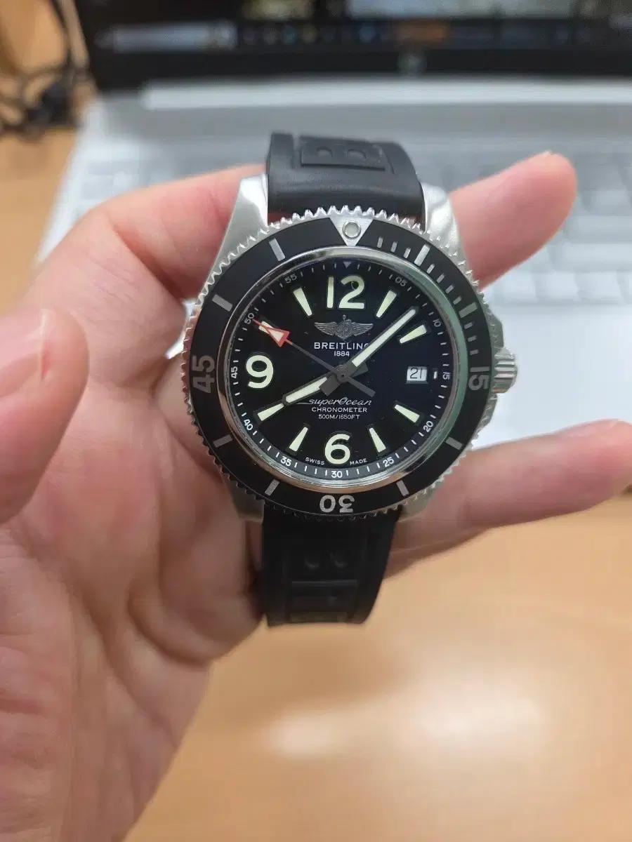 브라이틀링 슈퍼오션 42mm 러버모델