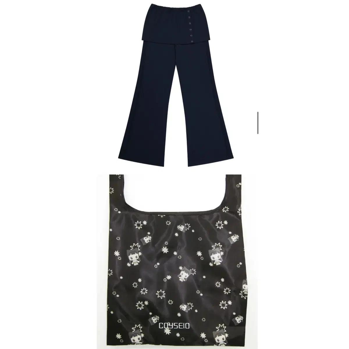 코이세이오 이지 레이어 팬츠 네이비 + 바쿠백