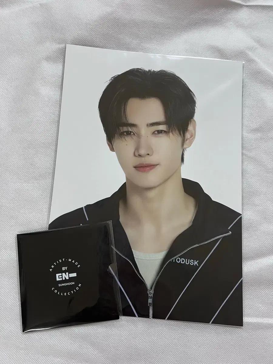 엔하이픈 성훈 아티스트 메이드 팝업 후드 포카+ A4 포스터