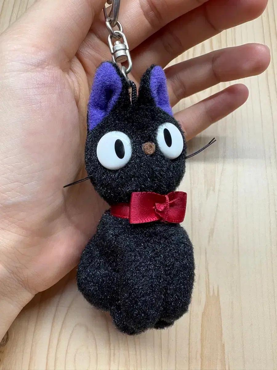 지브리 마녀배달부 키키 지지 인형 키링 고양이