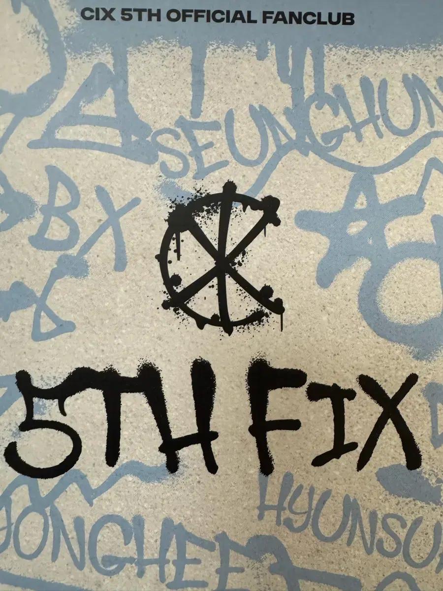CIX 5TH FANCLUB 팬클럽 굿즈