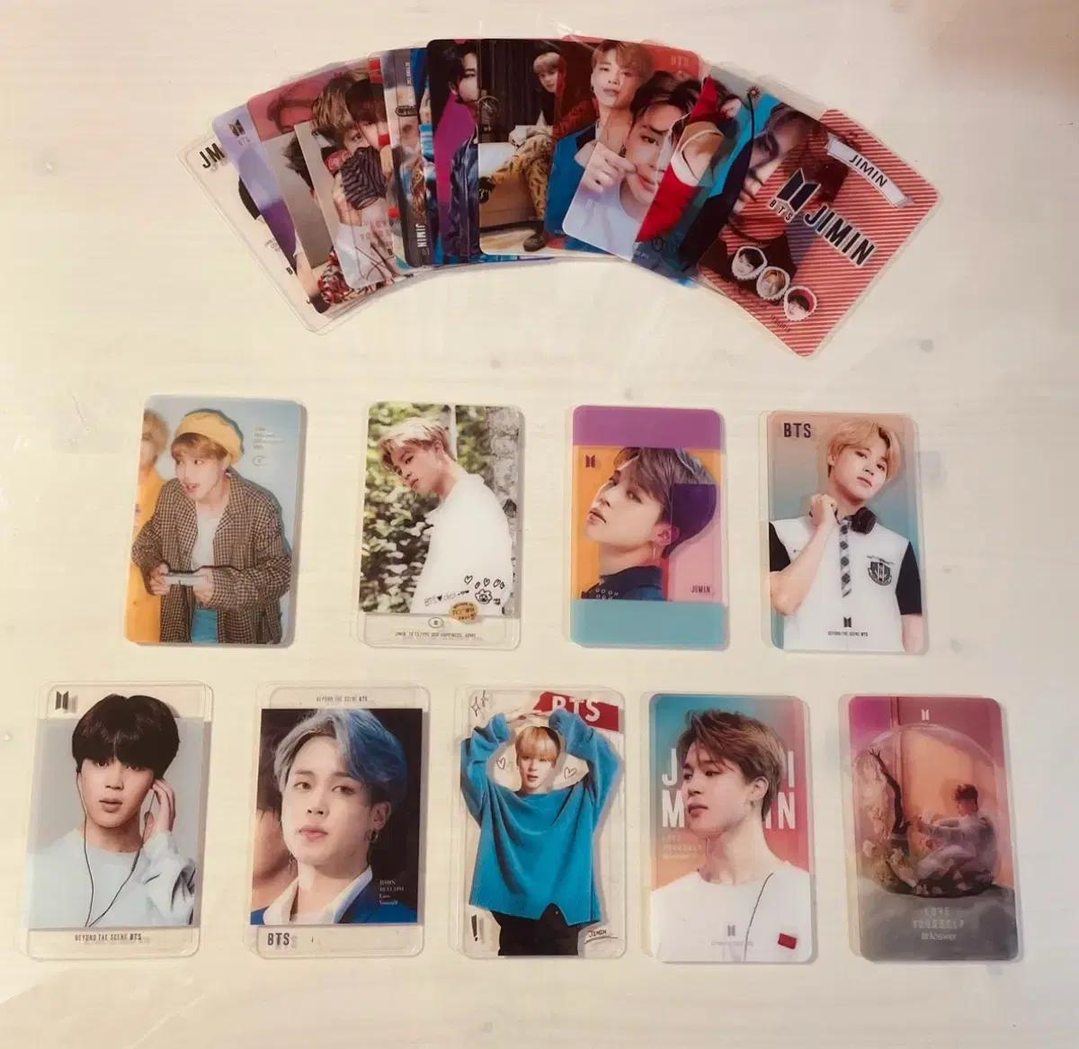 BTS 지민 pvc 포카