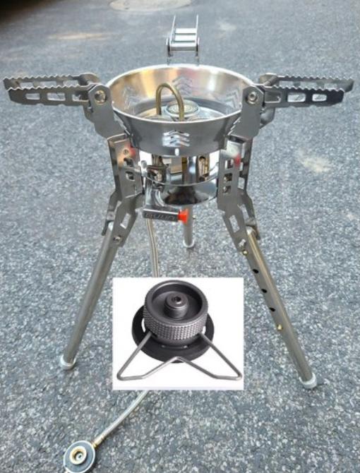 불멍화로 Bulin B16Pro 가스 스토브 캠핑 버너 화력 야외 캠프