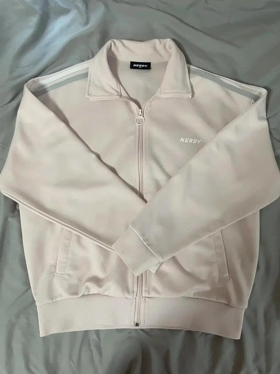 널디 ndy ny 바이컬러 트랙탑 져지 핑크