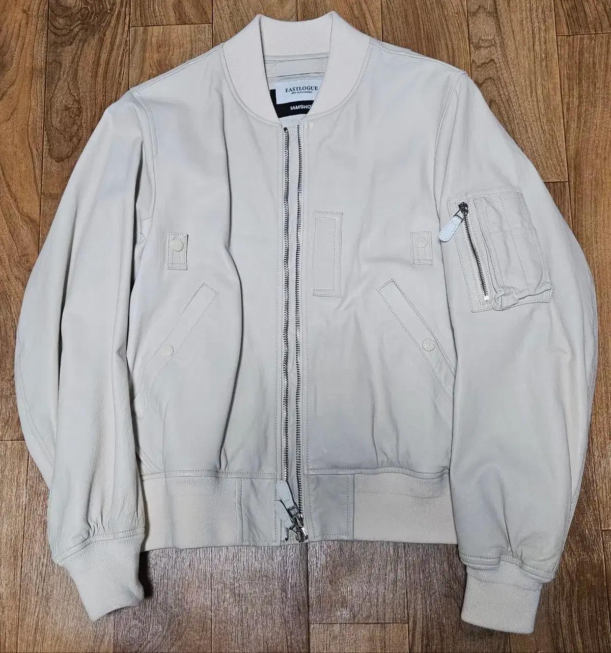 이스트로그 X IAMSHOP 양가죽 MA-1 (small)