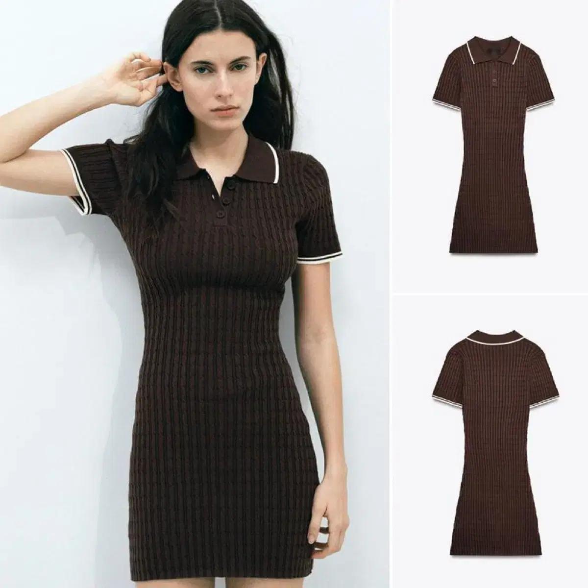 ((구해요))자라 케이블 니트 원피스/자라 김채원 원피스