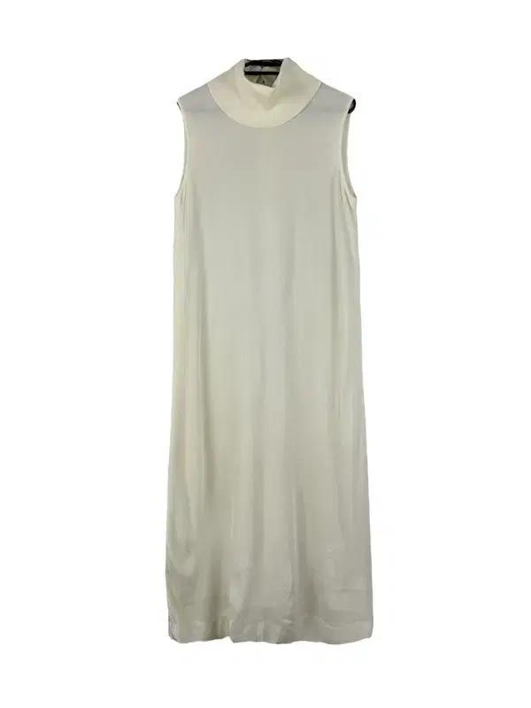 [S] JPN 모크넥 민소매 니트원피스 크림