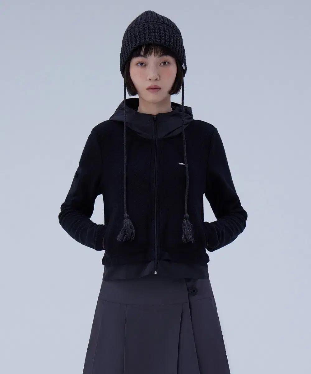 miseki seoul fleece zip-up hoodie /미세키서울