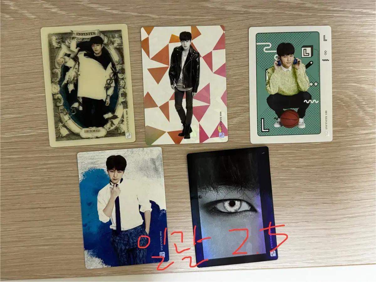 인피니트 김명수포카 일괄 양도 space vol2