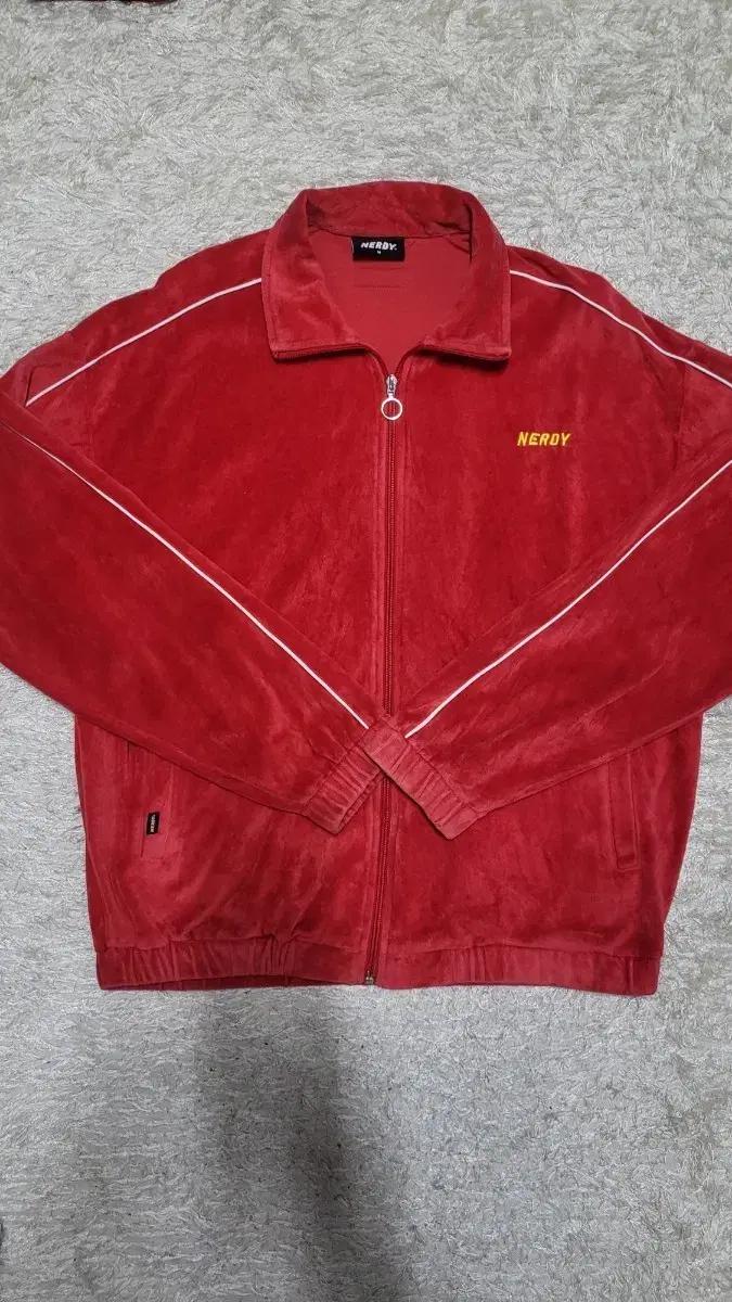 널디 벨벳 트랙 자켓 A