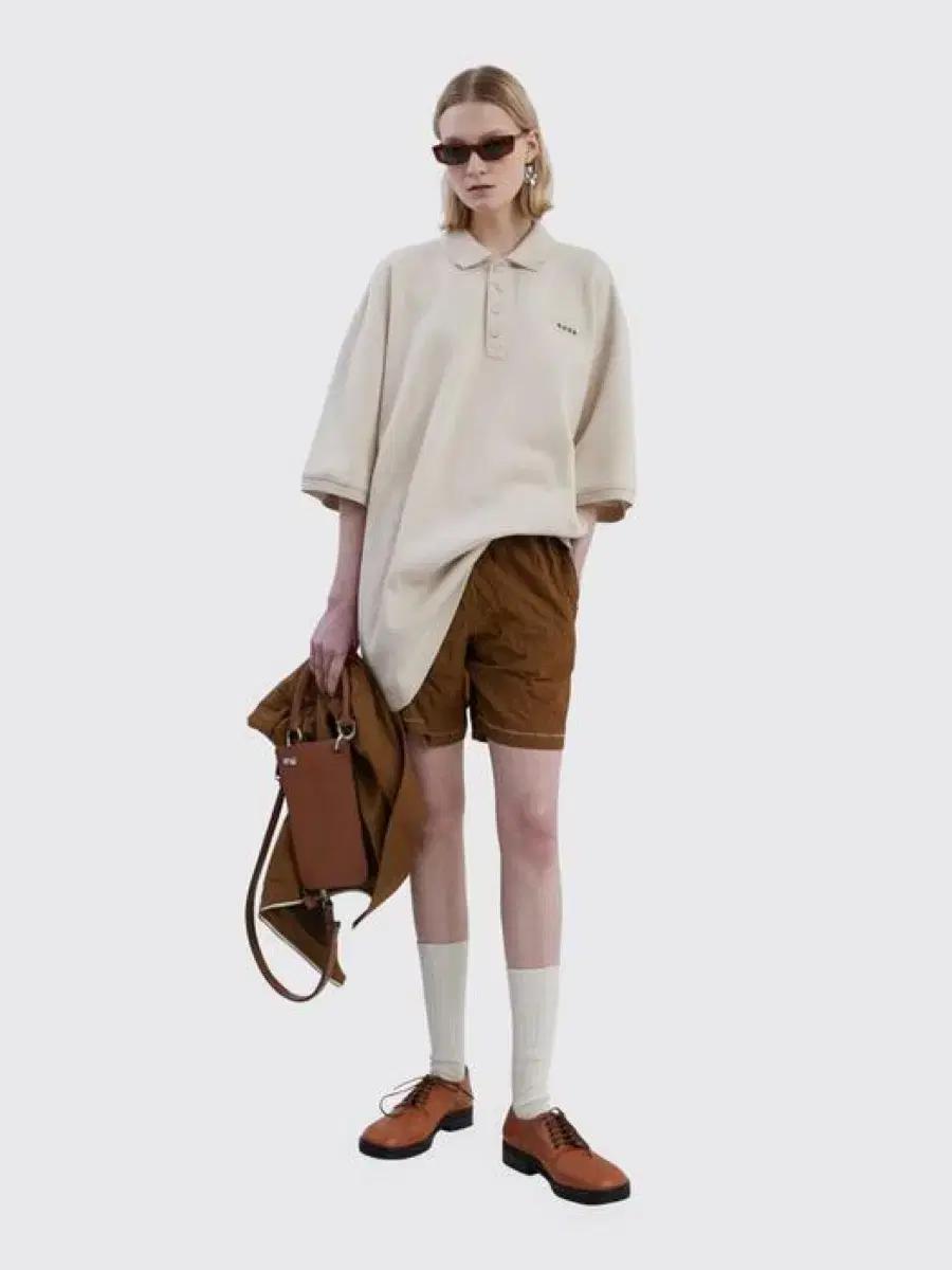 Ader Error polo shirt Ivory (아더에러)