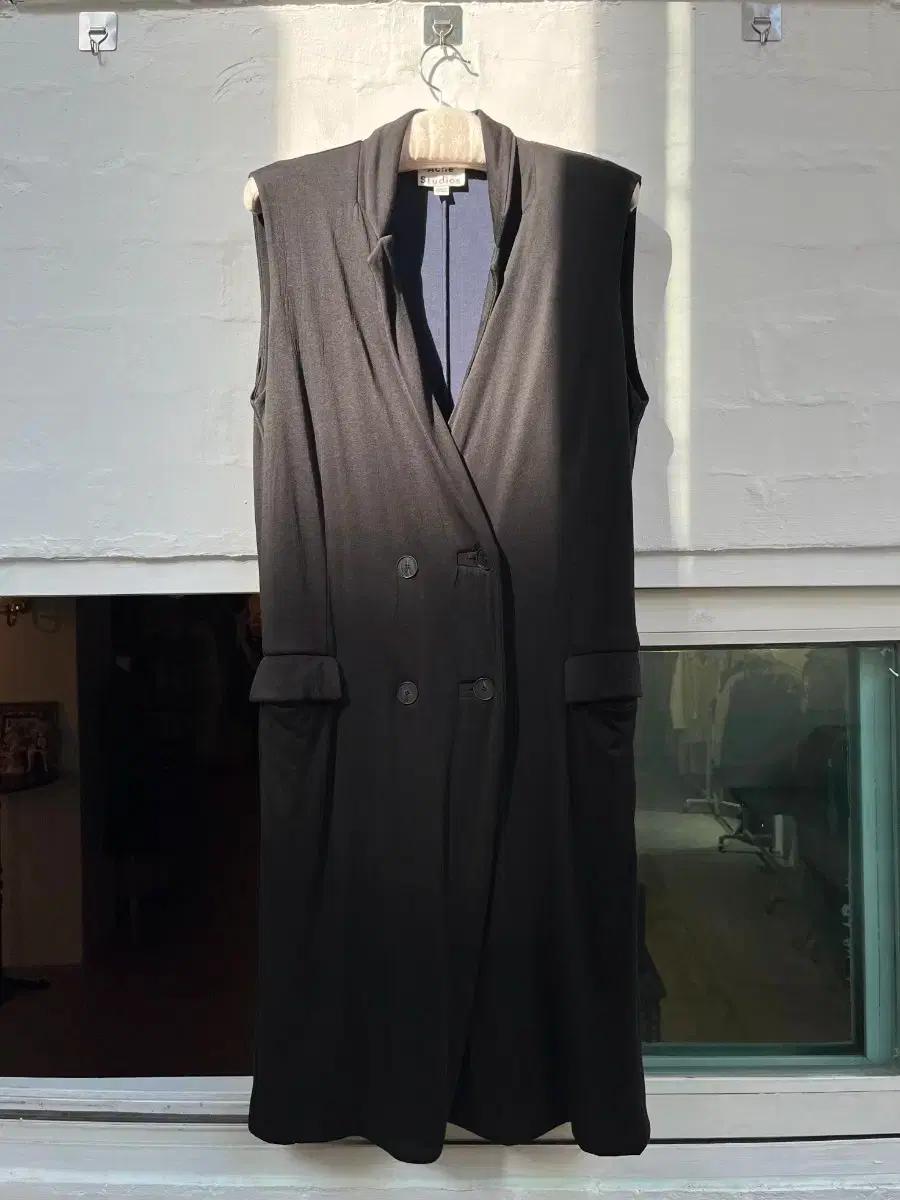 Acne Studios 롱 베스트 블랙 M