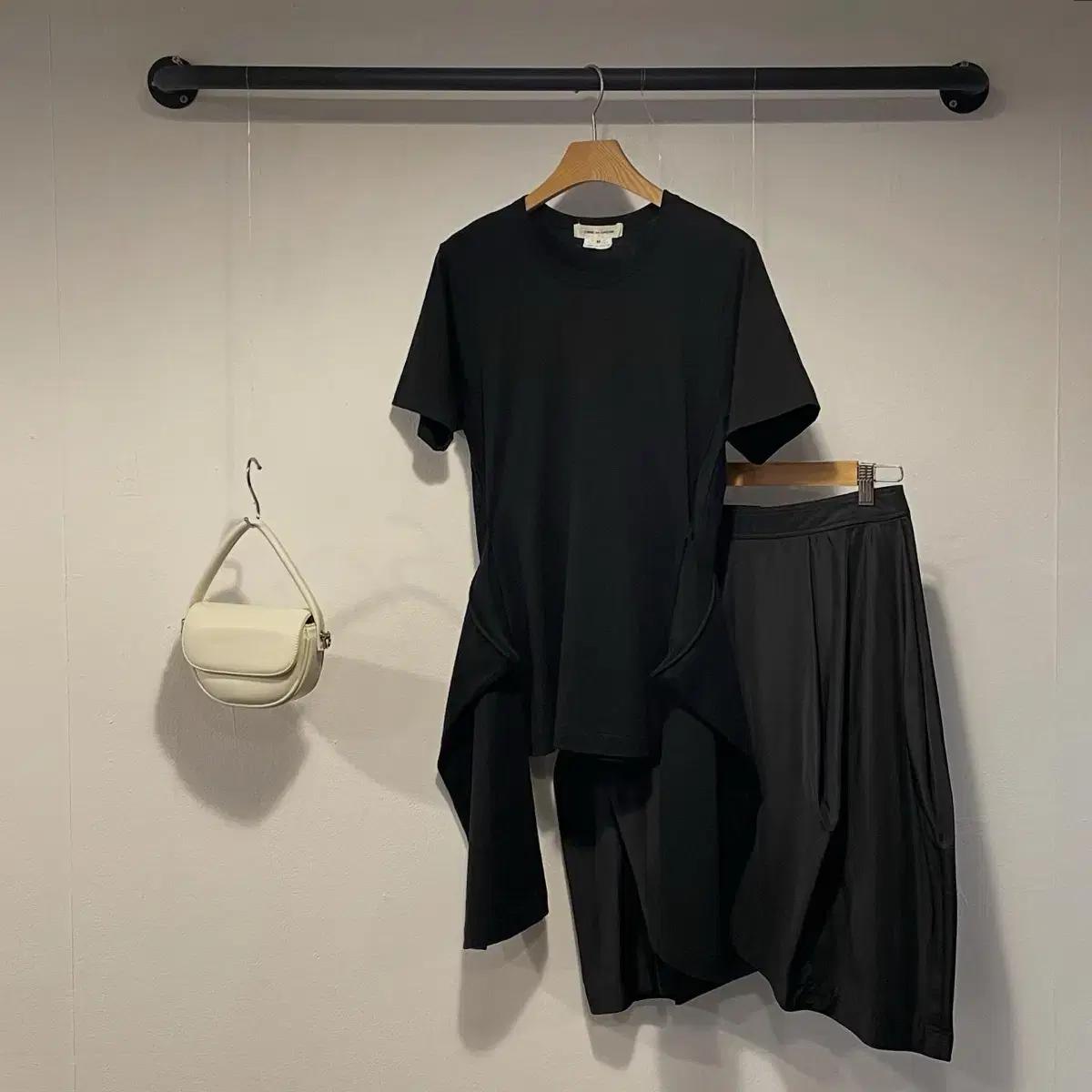 55-66) Comme des Garcons 꼼데가르송 코튼 탑