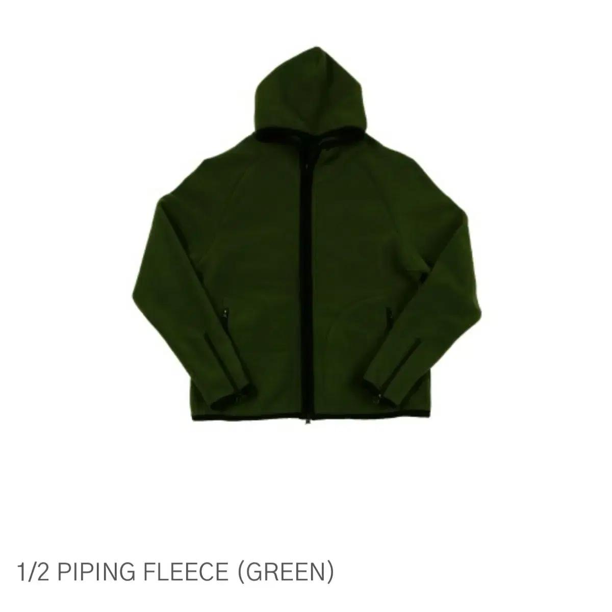 사파리스팟 후리스 safarispot 1/2 PIPING FLEECE