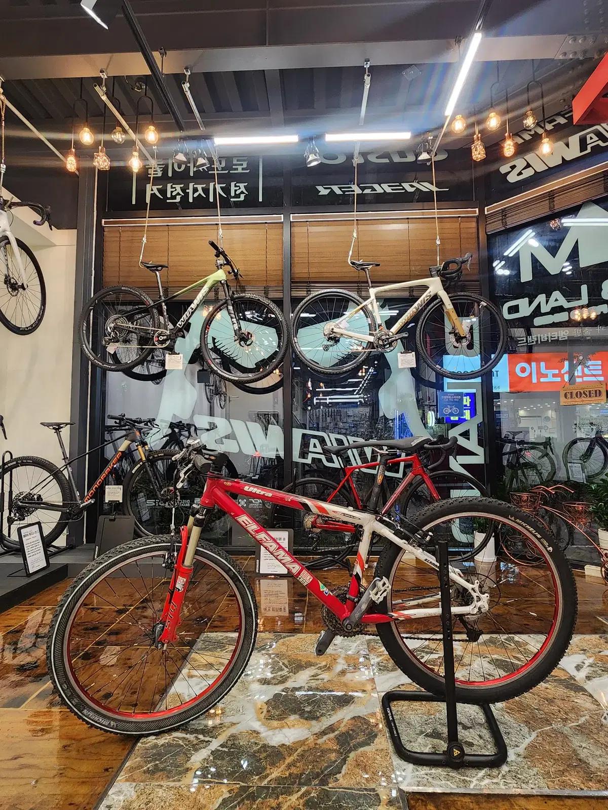 26인치 엘파마 중고자전거 락샥 MTB